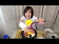 【大食い】メガベーコンエッグ焼いてたべたい!【木下ゆうか】Make Extra large bacon and eggs | Japanese girl did Big Eater 胃角