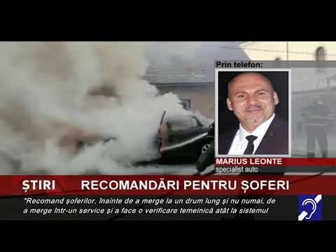 Recomandări pentru şoferi