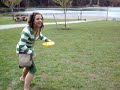 Frisby playing at lost lake