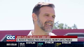 ANDRÉS YLLANA SE FAMILIARIZA CON EL MUNDO SANTO