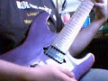 more 7-string noodling, this time i changed the strings, set the intonation, and put the low-b in tune.