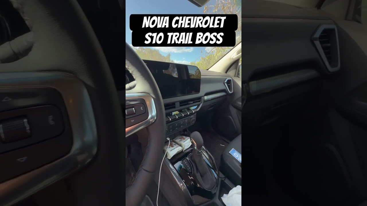 CHEVROLET S10 TRAIL BOSS chega com força e suspensão assinada Iron Man