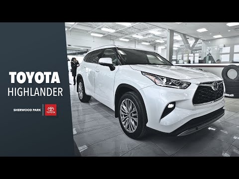 2024 toyota highlander platinum awd tour