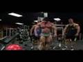 Bodybuilder Branch Warren Posing in Gym