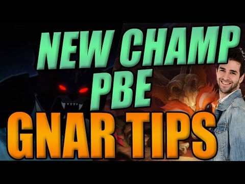 GNAR PREVIEW PBE LEAGUE OF LEGENDS - TIPS & GAMEPLAY FR Skyyart