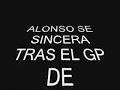 fernando alonso se sincera tras el gp de australia 2008