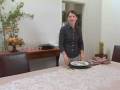 Setting the Thanksgiving table