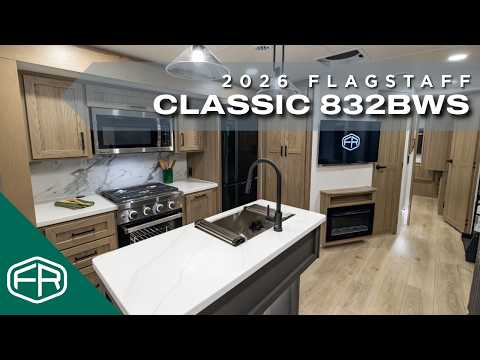 Thumbnail for 2026 Flagstaff Classic Travel Trailers 832BWS Video