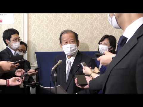 【内閣不信任案否決を受けて】 二階俊博 幹事長(2021.6.15)