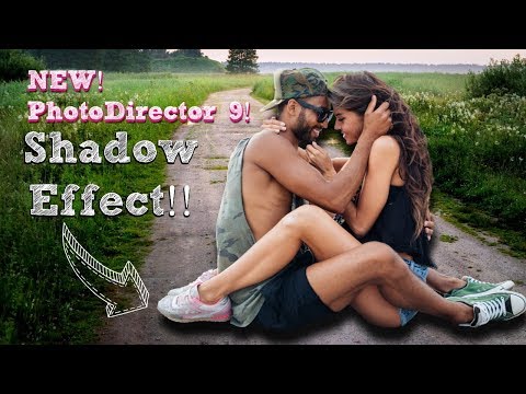 PhotoDirector 9 Tutorial Replace Background & Add Shadow Effect