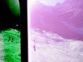 Longue session snowbaord du retour station en Italie