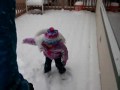 Throwing Snowballs at Grandpa