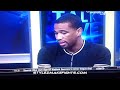 Lamont Peterson appeared on Sports Talk Live with Ivan Carter and Brian Mitchell on CSN Washington DC He discussed the situation regarding his failed drug test before his rematch against Amir Khan.