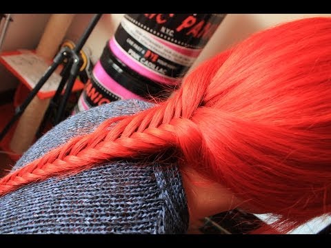 how to dye orange hair black