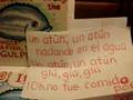 The Slippery Fish song en espanol (una sardina)