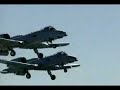 A-10 target practice exercise