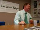 Phelan faces Patriot Ledger editorial board Part 3