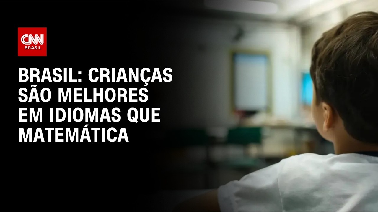 Crianças brasileiras vão melhor em linguagem do que em matemática, diz OCDE | LIVE CNN