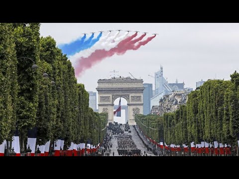 Frankreich: Nationalfeiertag mit groer Militrparade