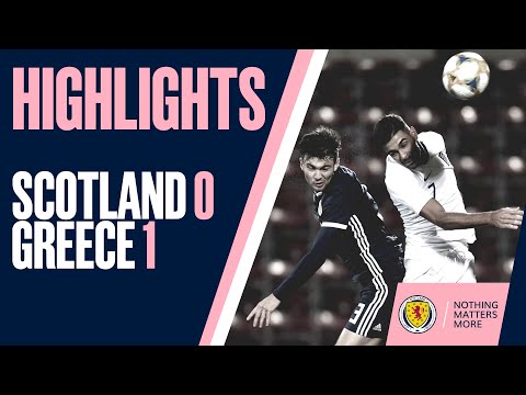 Scotland U21 0-1 Greece U21