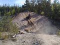 Frontflip with quad Frontflip with quad