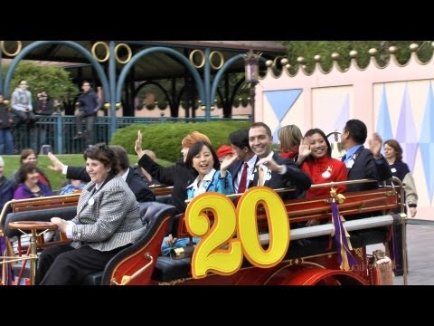 dlrpmagicvideo - Global Disney Ambassadors Pre-Parade, part of the Disneyland Paris 20th Anniversary events on 12th April 2012. Video by http://www.dlrpmagic.com: Disneyland ...