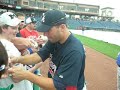 Jeff Francoeur signing autographs Jeff Francoeur signing autographs