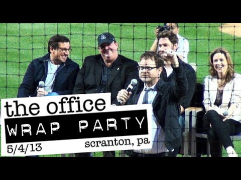 Office - http://captaincatholic.net/ ◁- Hello there! You are watching video footage I took at the Farewell Celebration of 'THE OFFICE' Wrap Party in Scranton, PA. ...