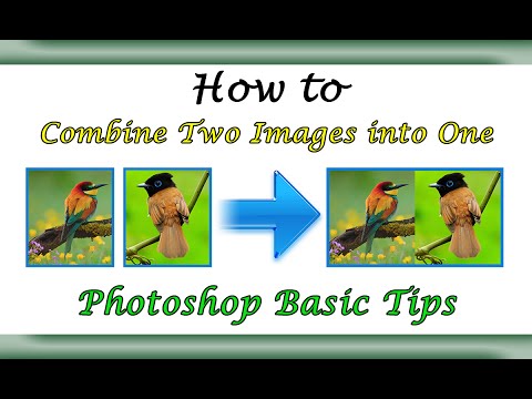 how to turn two pictures into one