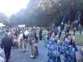 Yabusame parade at Meiji Shrine