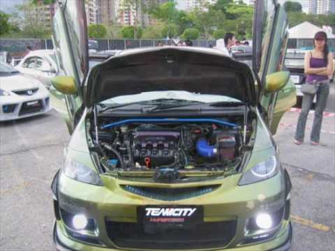 A Lambo Proton Gen 2 and Lambo Honda City[Scissor Doors] By Benji
