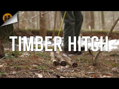 how to tie a timber hitch video