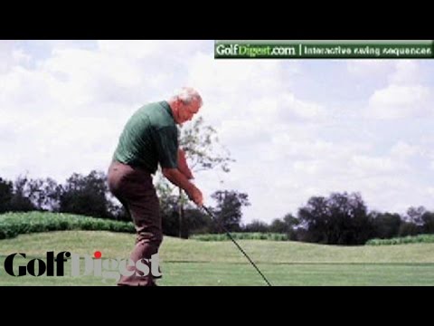 Arnold Palmer’s Signature Down the Line Swing-Class Swing Sequences-Golf Digest