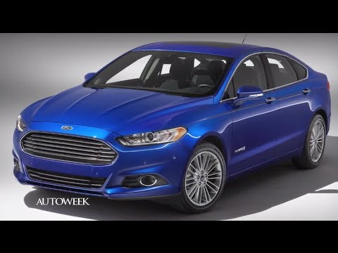 2013 Ford Fusion hybrid boasts 47 mpg fuel economy - Autoweek TV with Andrew Stoy