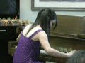 Rhapsody in D Minor - played by Jackie (intermediate level piano recital)