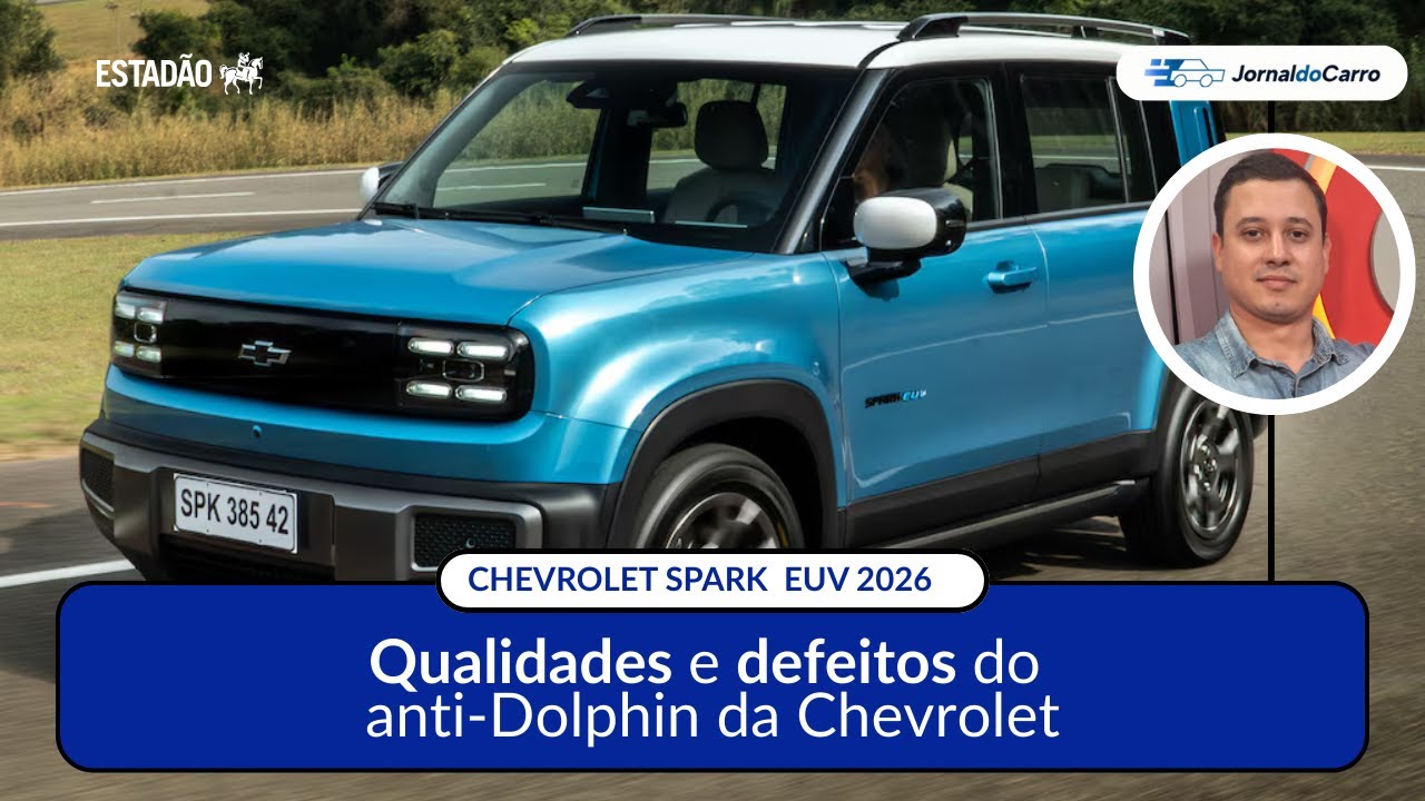 Chevrolet Spark: pontos positivos e negativos do SUV elétrico da Chevrolet