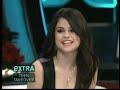Selena Gomez \"Extra\" Teen Makeover Interview Selena Gomez \"Extra\" Teen Makeover Interview