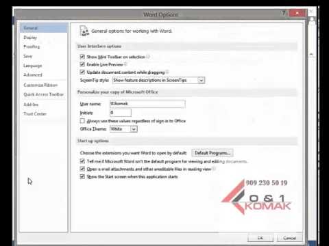 how to adjust ruler in word 2013