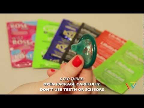 how to use the condom