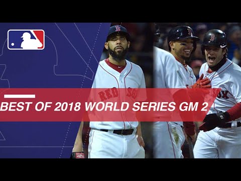 Video: Red Sox beat L.A. again, take 2-0 World Series lead