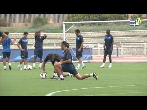 Training session at Athletics Stadium