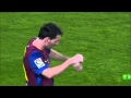 Lionel Messi hat-trick vs Atlético Madrid
