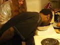 Terrells bobbing for apples