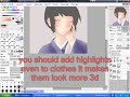 how to draw anime on easy paint tool sai [part 2]