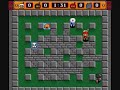 a battle on super bomberman 2 stage 1.