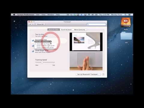 how to right click on a mac