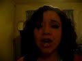 me singing, not my best but still fly lol