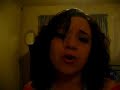 me singing, not my best but still fly lol