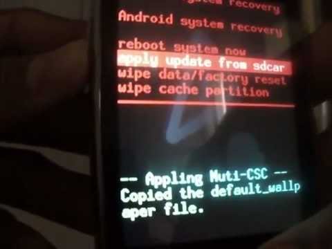how to remove overclock on galaxy y
