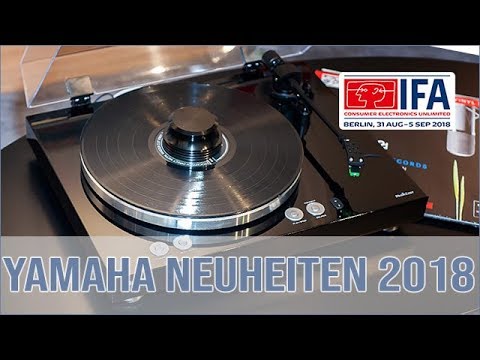 Yamaha Produktneuheiten auf der IFA 2018 (Vinyl 500 ...